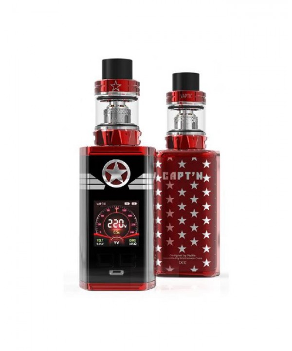 Vaptio Capt'N 220W E Liquid Vape Kit