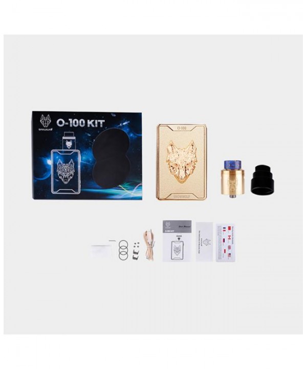 Snowwolf O-100 100W Squonk Box Mod Kit