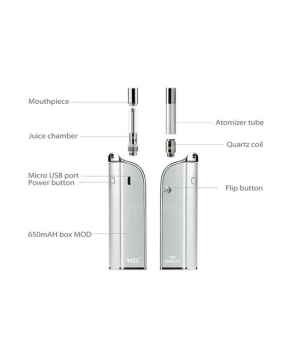 Yocan Stealth Portable 2 In 1 Vape Kit