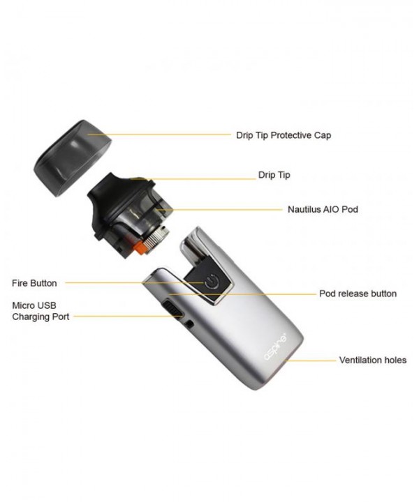 Aspire Nautilus AIO Pod System Kit