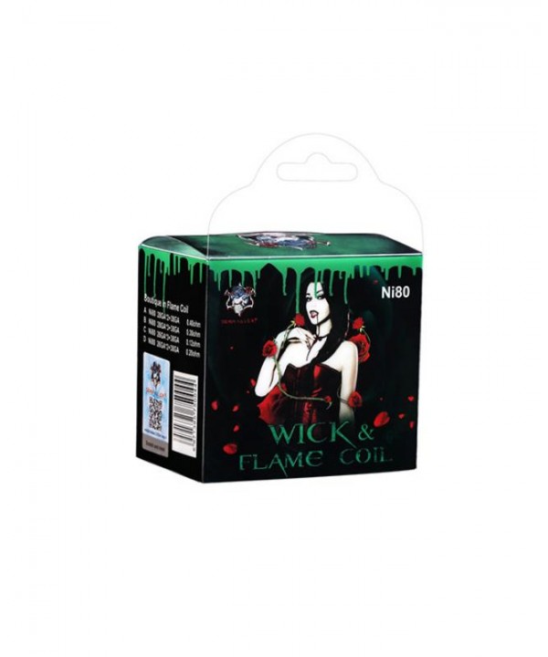 Demon Killer Wick Flame NI80 Pre Built Coils For R...