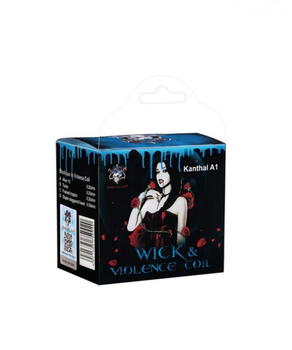 Demon Killer Wick Violence Kanthal Pre Built Coils...