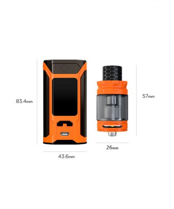 Wismec Sinuous Ravage230 With Gnome King Tank