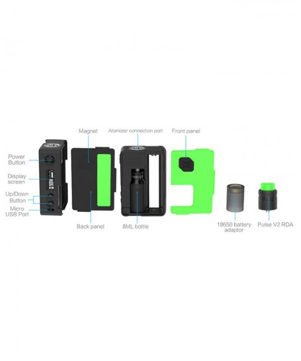 Vandy Vape Pulse X Squonk Kit Special Edition With Pulse V2 RDA