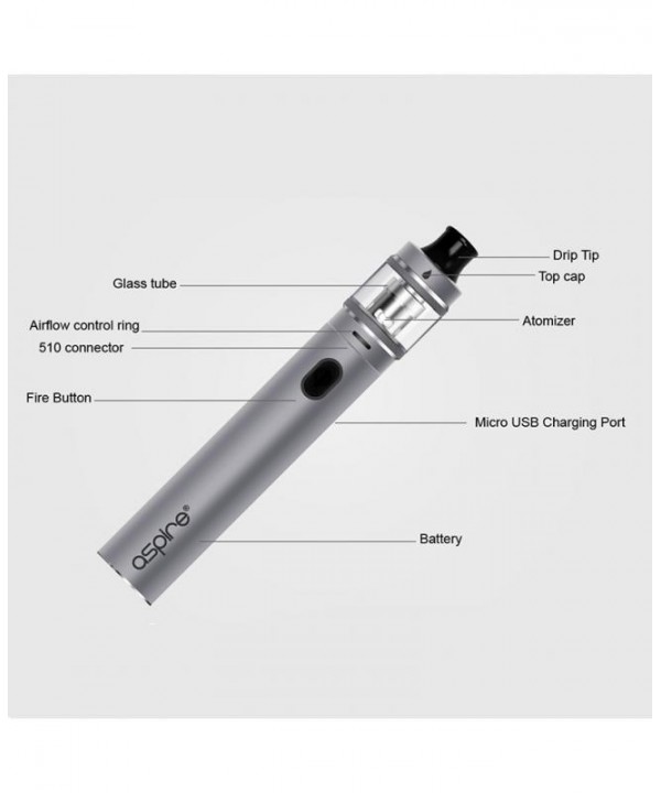 Aspire Tigon MTL DL Vape Pen 2600mAh 3.5ML