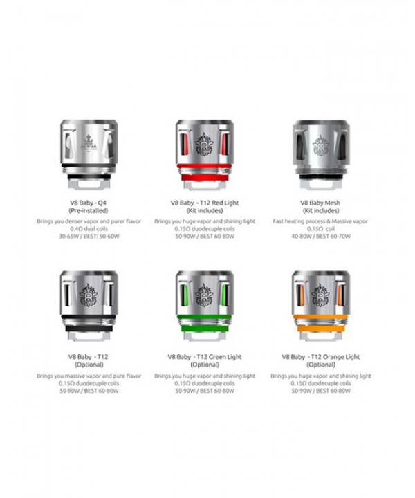 TFV12 Baby Prince Replacement Coil Heads