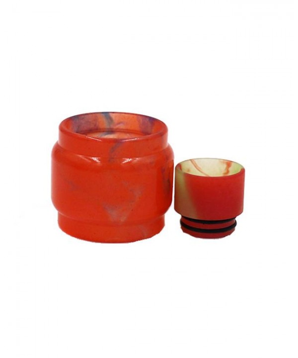 TFV12 Prince Resin Glass Tank Drip Tip