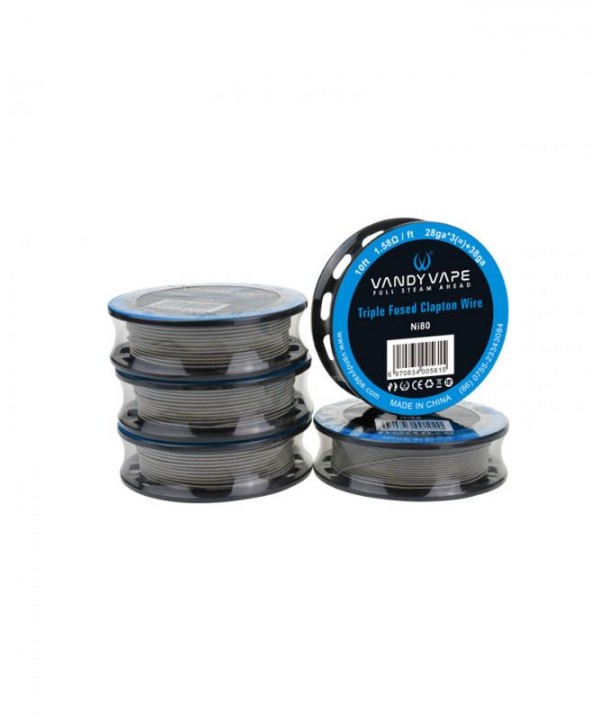 Vandy Vape Triple Fused Clapton Vaping Wire