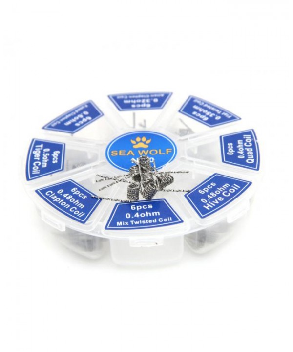 Sea Wolf 8 IN 1 Vape Coils