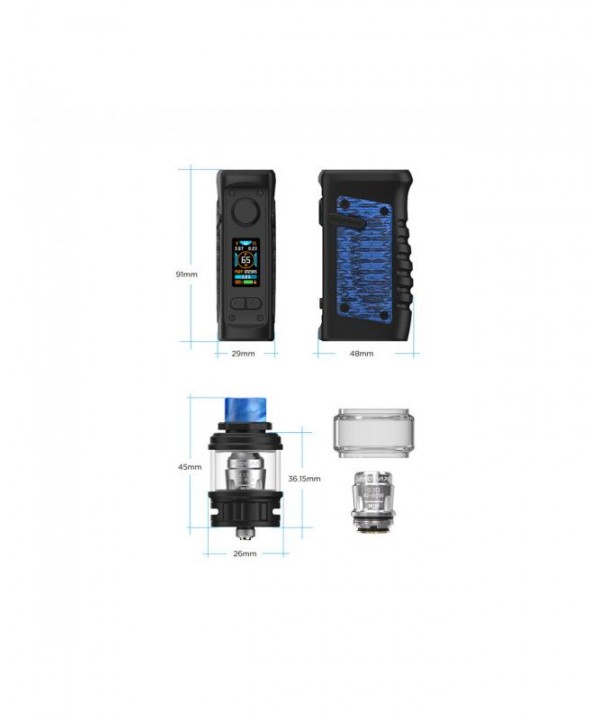 Vandy Vape Jackaroo 100W 21700 Waterproof Vape Kit