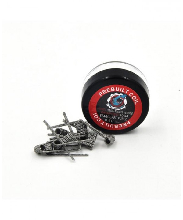 Staggered Fused RDA Vape Coils