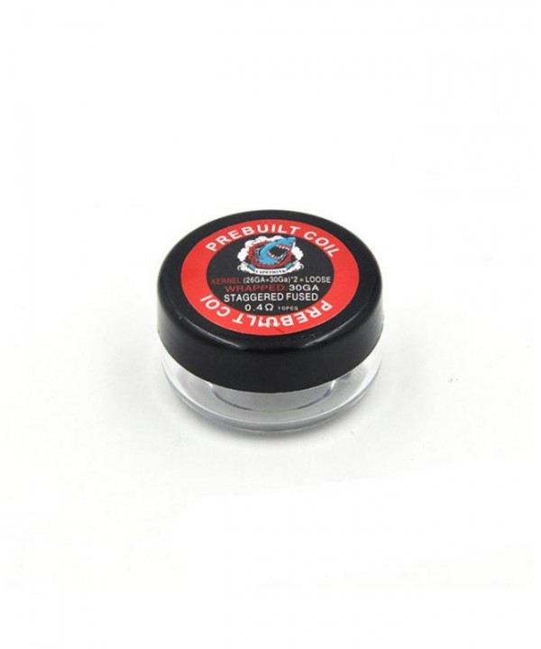 Staggered Fused RDA Vape Coils