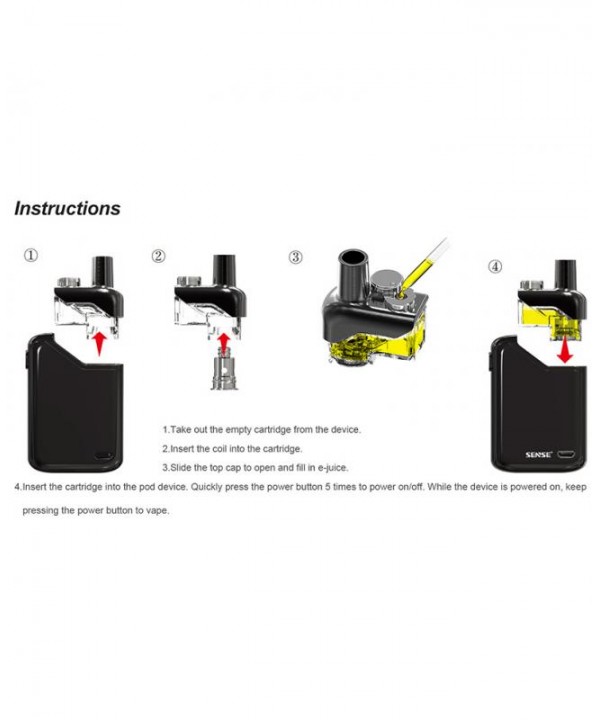 Sense Orbit TF Replacement Pod Cartridge