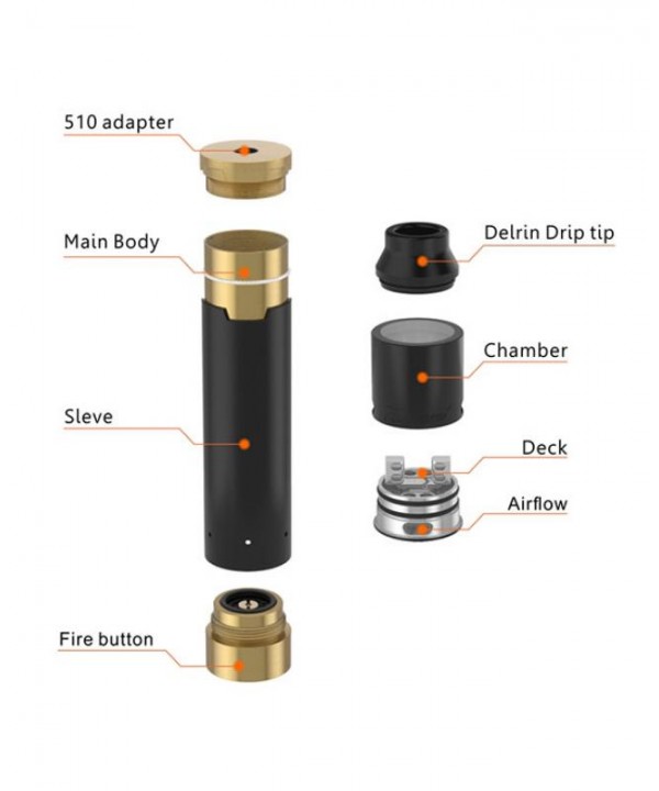 Geekvape Tsunami Mechanical Mod Starter Kit