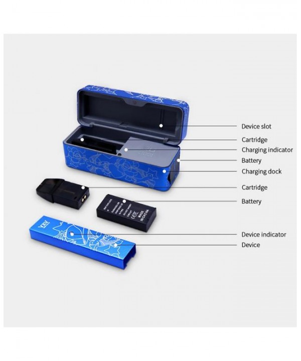 VXV RB Pod System kit 380mAh With Charging Dock