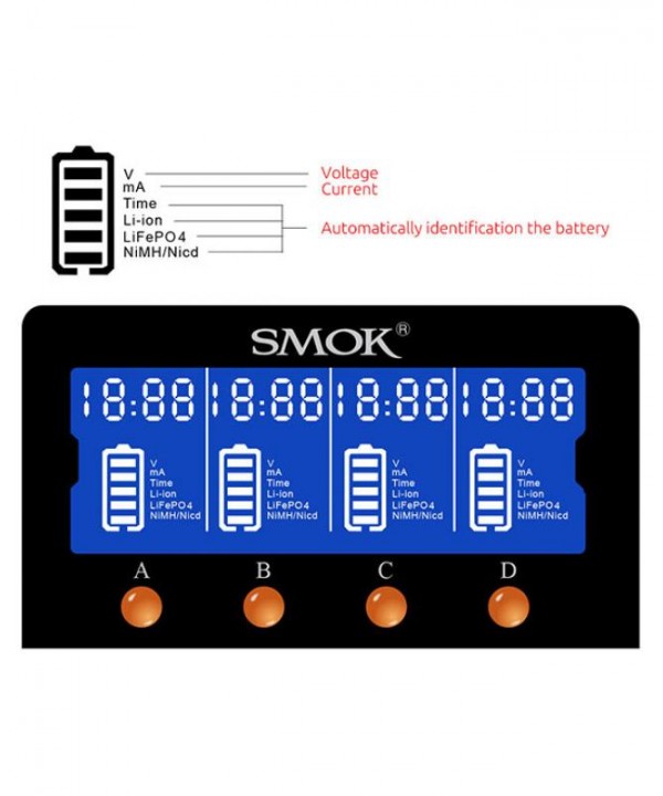 Smok Intelligent Battery Charger 4slots