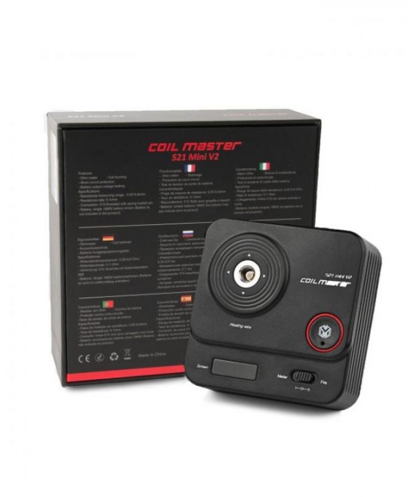 Coil Master 521 Tab Mini V2 Ohm Meter