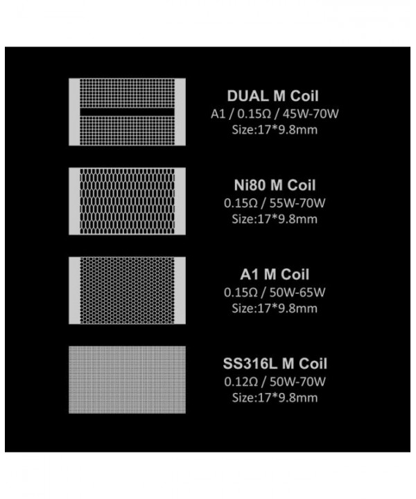 Vandy Vape Mesh Coils 10PCS/Pack