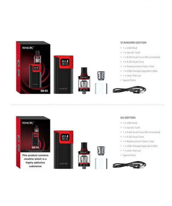 Smok G80 80W Temp Control Starter Kit