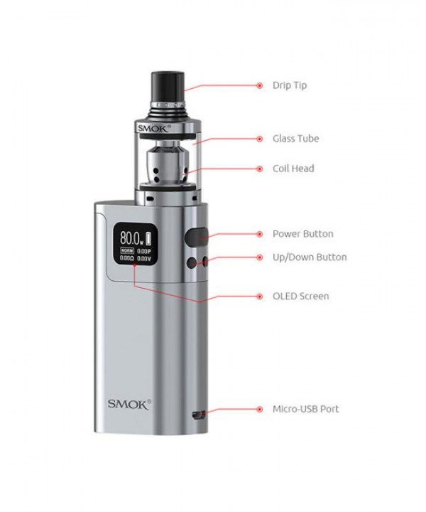 Smok G80 80W Temp Control Starter Kit