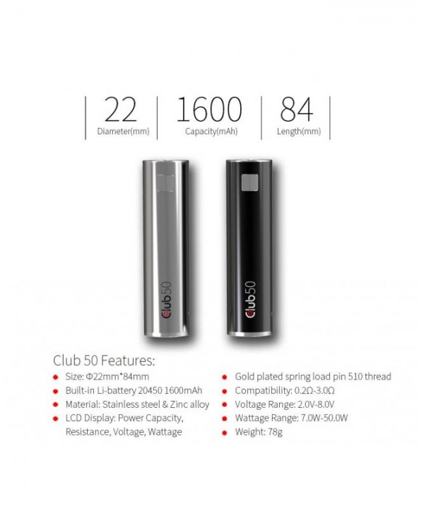 Smokjoy Club 50 Micro Vape Kit