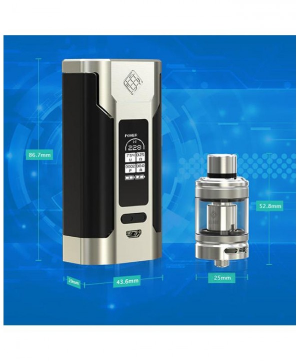 Wismec Predator 228W Vape Kit With Elabo Tank