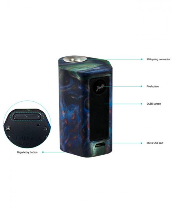 Wismec Reuleaux RXMINI RESIN 80W TC Mod