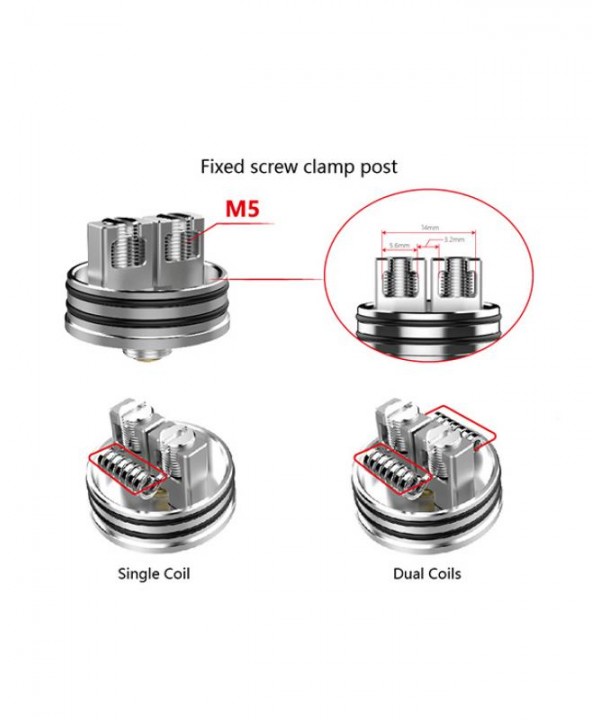 Ample Mace BF RDA Atomizer