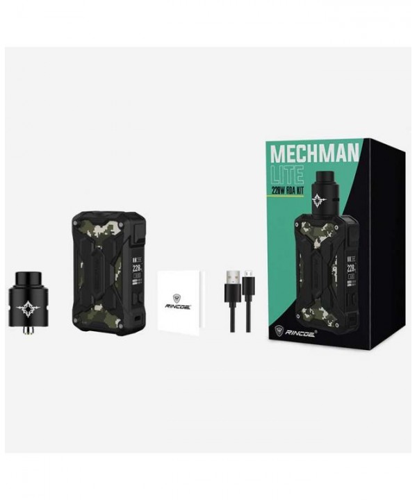 Rincoe Mechman Lite 228W RDA Vapor kit