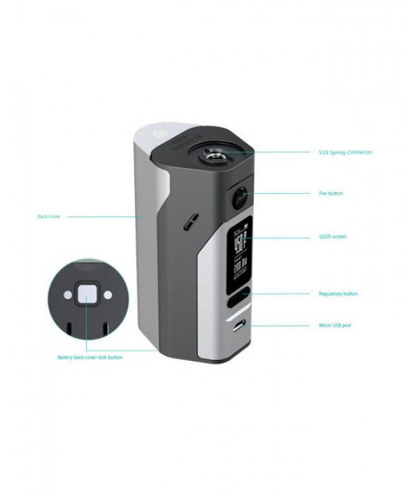 Wismec RX23 Temp Control Box Mod