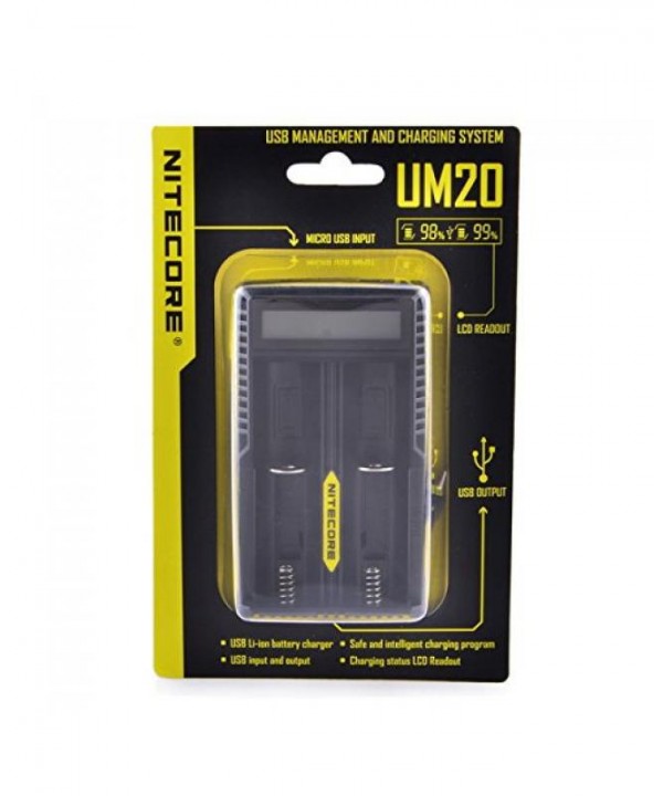 Nitecore UM20 USB Battery Charger