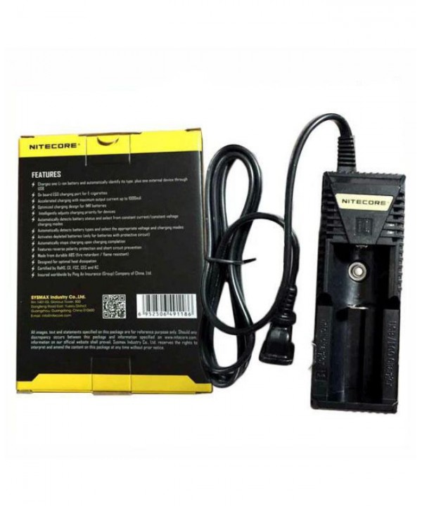 Nitecore I1 Battery Charger With eGo Port
