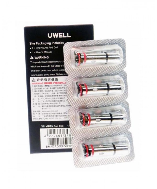 Uwell Valyrian Pod Replacement Coils 4PCS/Pack