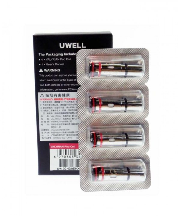 Uwell Valyrian Pod Replacement Coils 4PCS/Pack