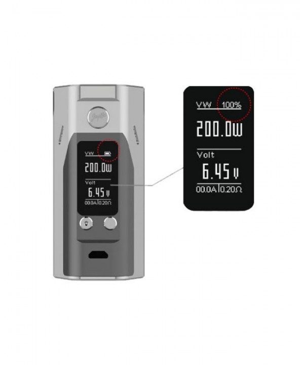 Wismec RX200S 200W TC Mod