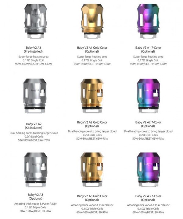 Smok TFV8 Baby 2 Replacement Coils