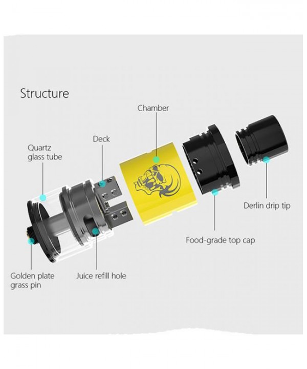 4.5ML Battlestar RDTA By Smoant