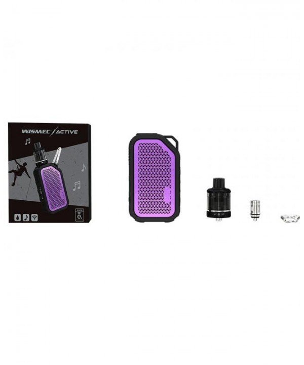 Wismec Active 80W Music Waterproof Vape Kit With Amor NSE Tank