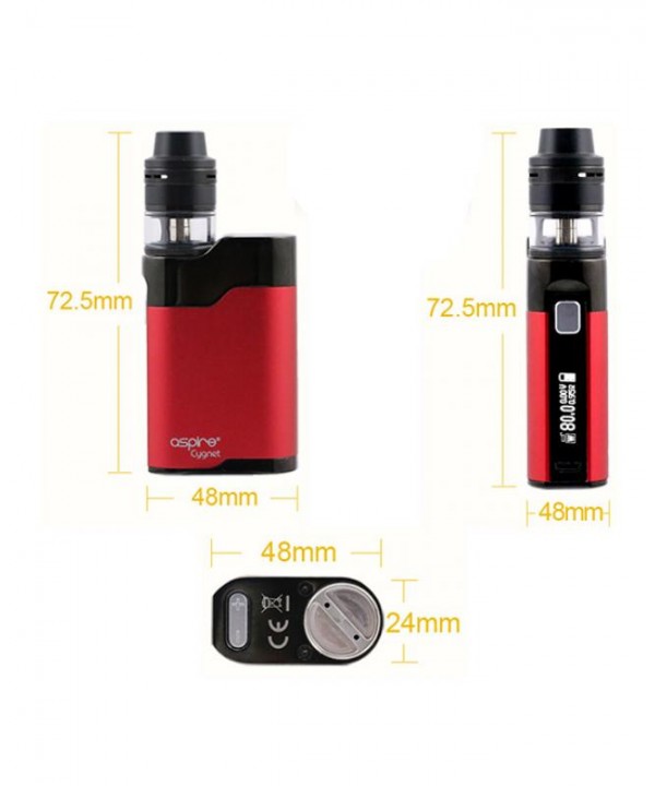 Aspire Cygnet 80W Kit With Revvo Mini Tank