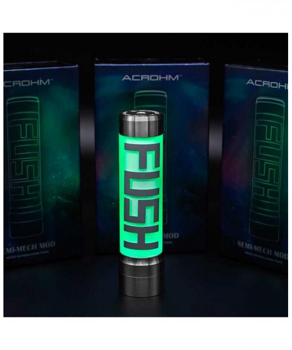 Acrohm Fush Semi Mech Vape Mod With Changeable LED Light
